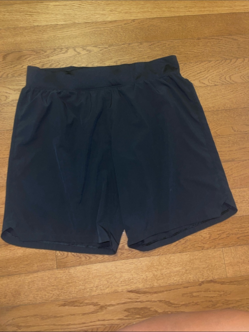 Under Armour Black Athletic Training Shorts with Laser Venting